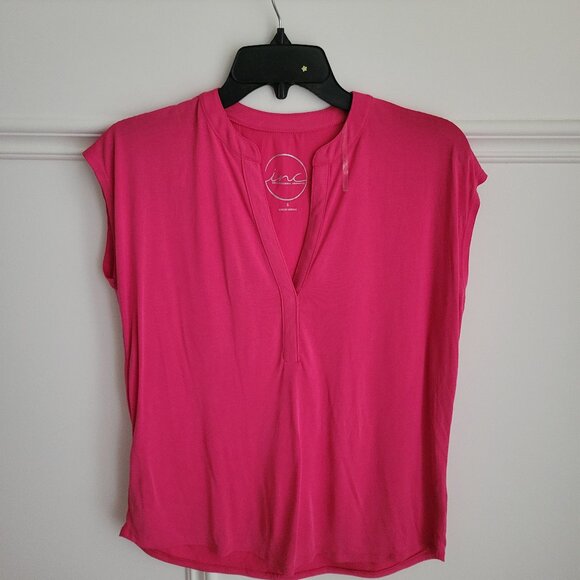 INC International Concepts Sleeveless  V-Neck Blouse Purple Women e Size Small - Picture 1 of 5
